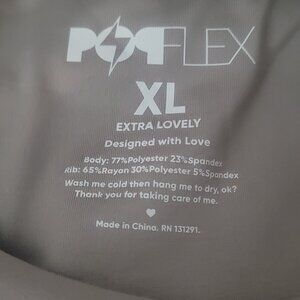 Peekaboo Crew Tank - Smoky Taupe XL